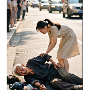 全城联动寻善举 西安两位暖心女士扶起老人后被找到