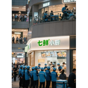 京东七鲜小厨五城新店齐开 腊八赠福粥活动覆盖全国门店